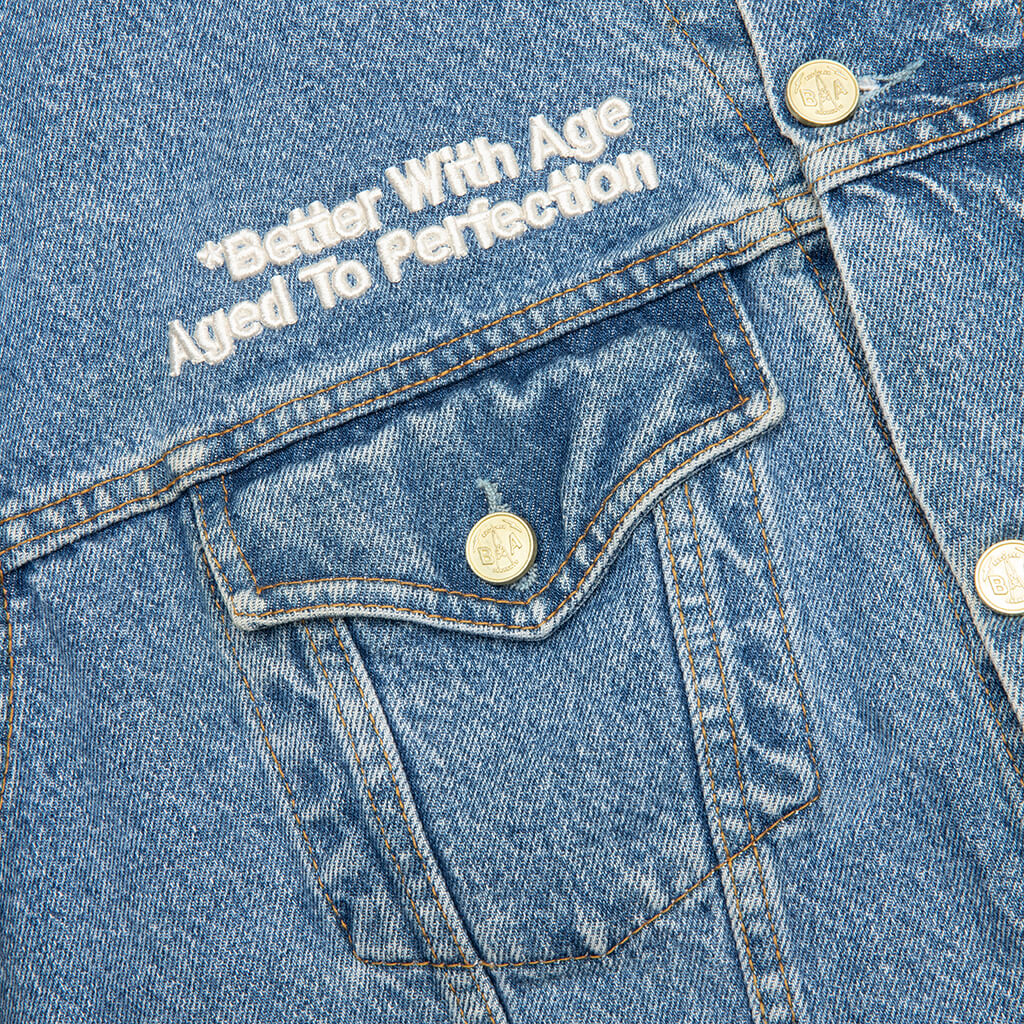 Portrait Denim Jacket Multi