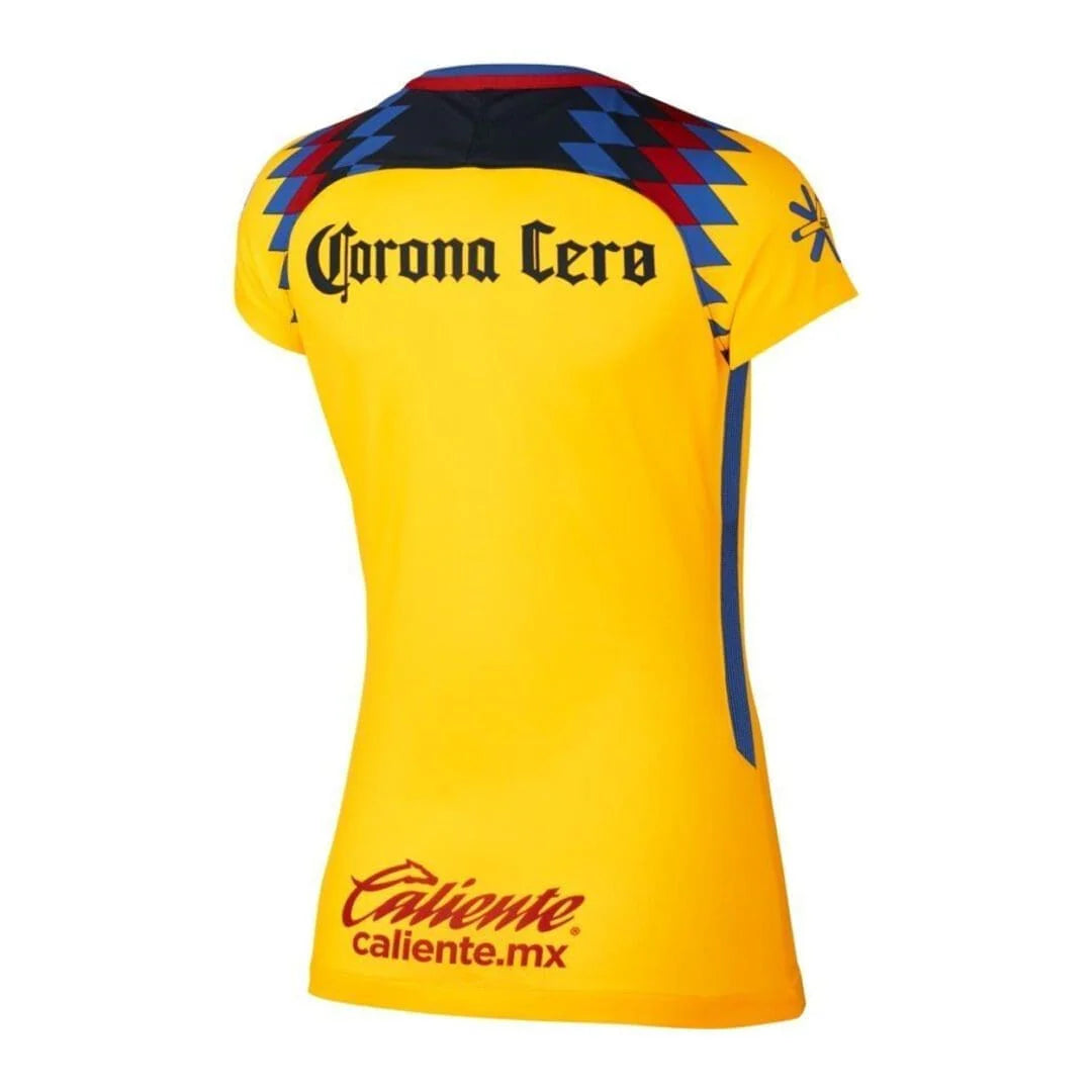 Nike Club America Womens Third Jersey 17 18 Yellow Royal