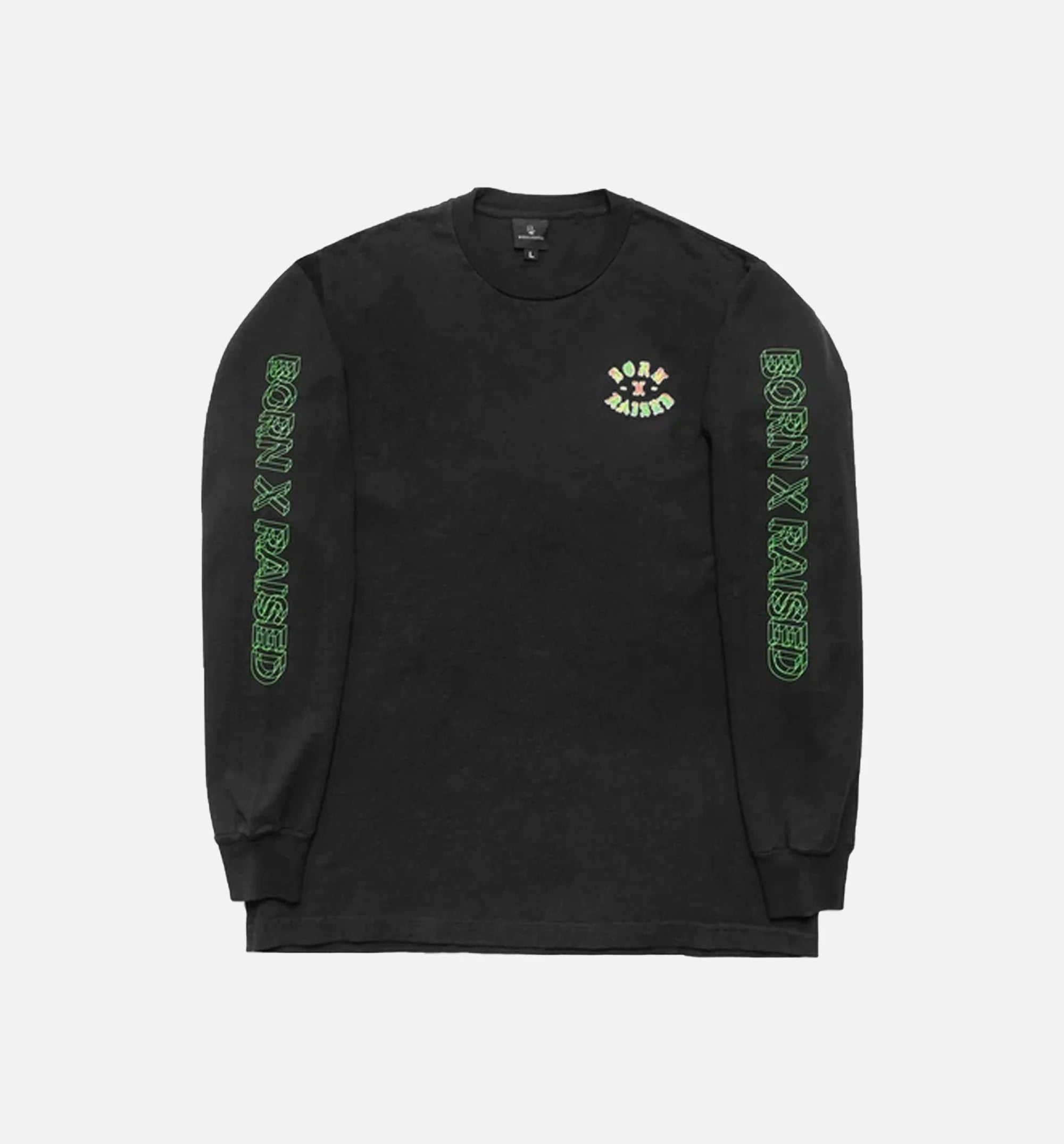 Heat Seaker Long Sleeve Mens T Shirt Black