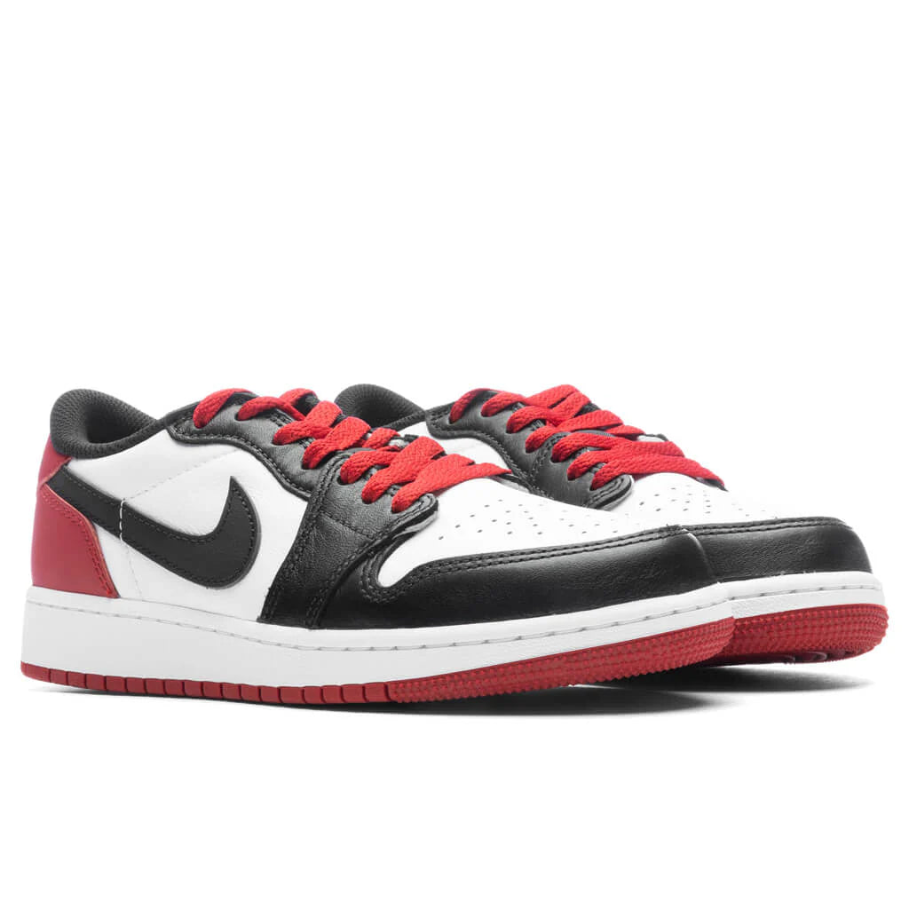 Air Jordan 1 Low OG GS White Black Varsity Red
