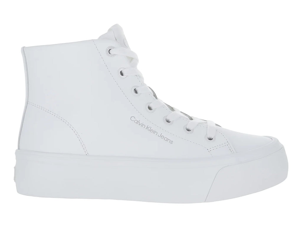 Tenis Calvin Klein Blancos con Plataforma para Mujer