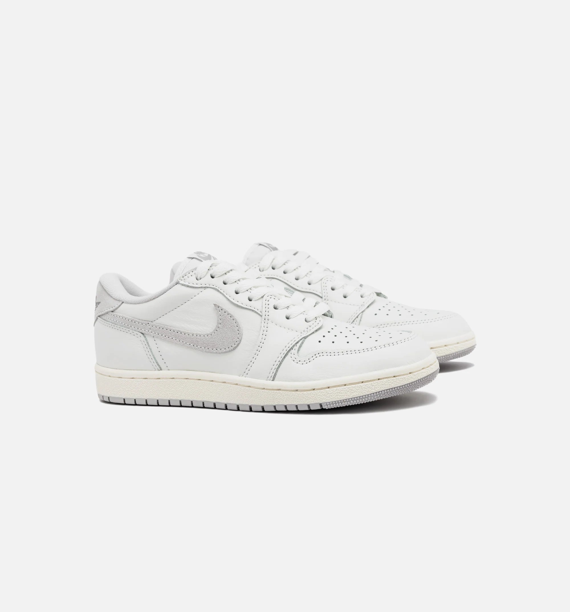 Air Jordan 1 Low 85 Neutral Grey Mens Lifestyle Shoe Summit White Light Smoke Grey Neutral Grey Sail Free Shipping