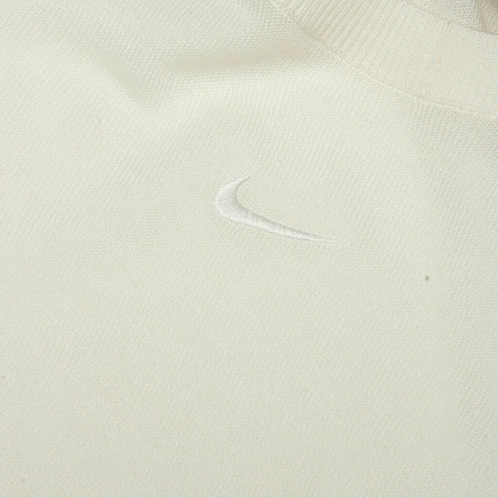 Womens Sportswork Airreverent L S Top Summit White