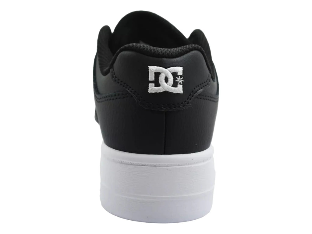 Tenis DC Shoes Manteca4 Platform Negro y Blanco para Mujer