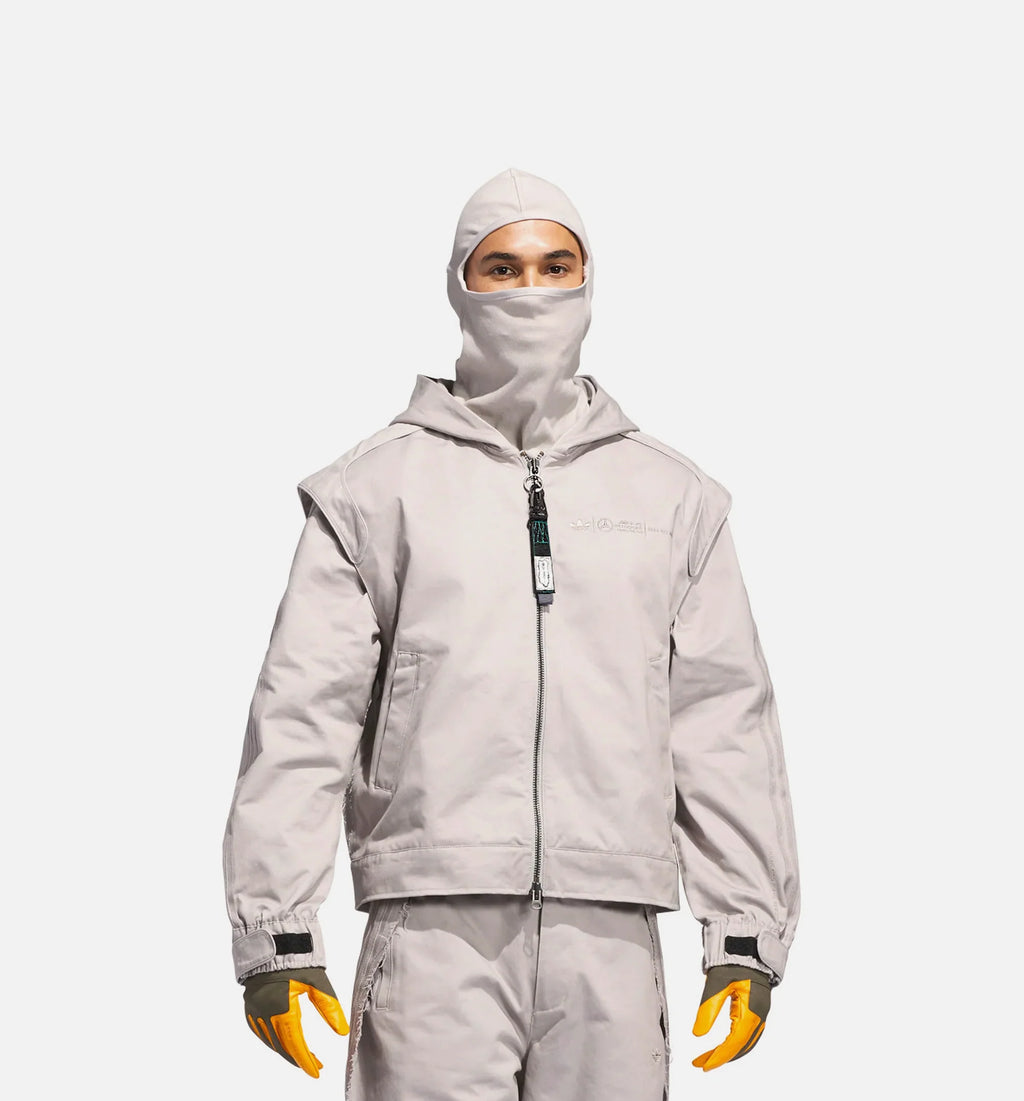 Bad Bunny x Mercedes AMG Petronas F1 Zip Up Mens Jacket Granite