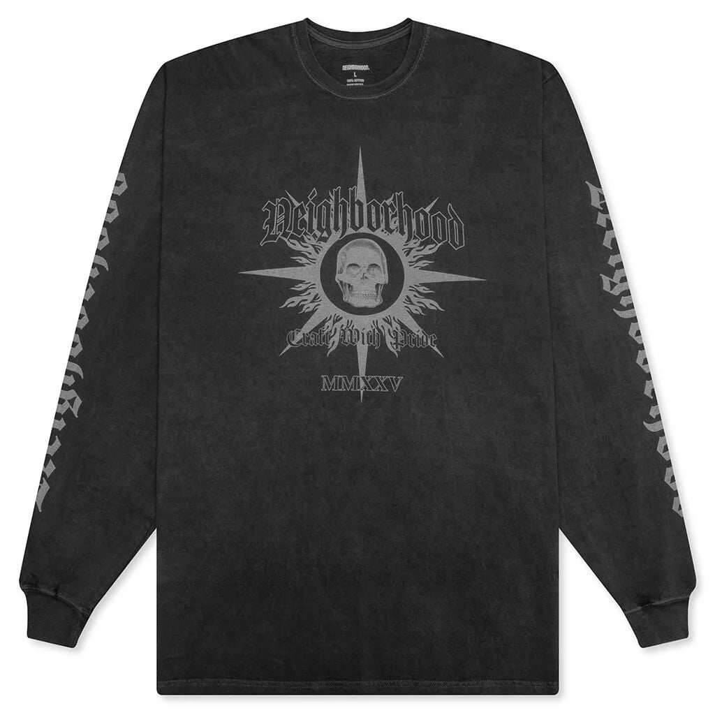 NH L S Tee 15 Black