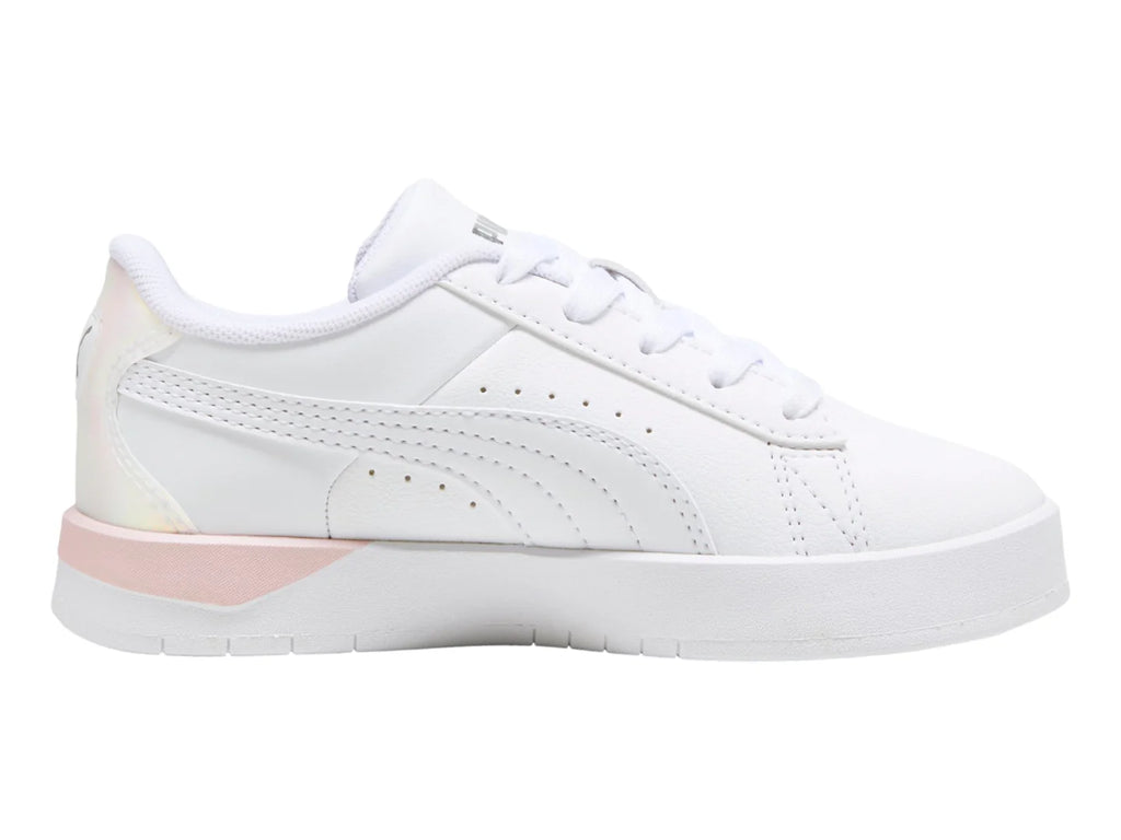 Tenis PUMA Jada Classic Holo 20 Blanco y Malva para Niño