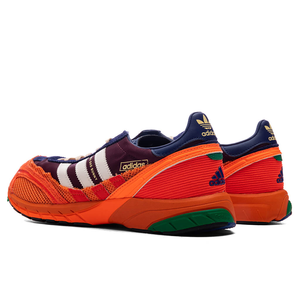 Adidas Originals x Bad Bunny Adizero SL72 Maroon Cloud White Semi Solar Red