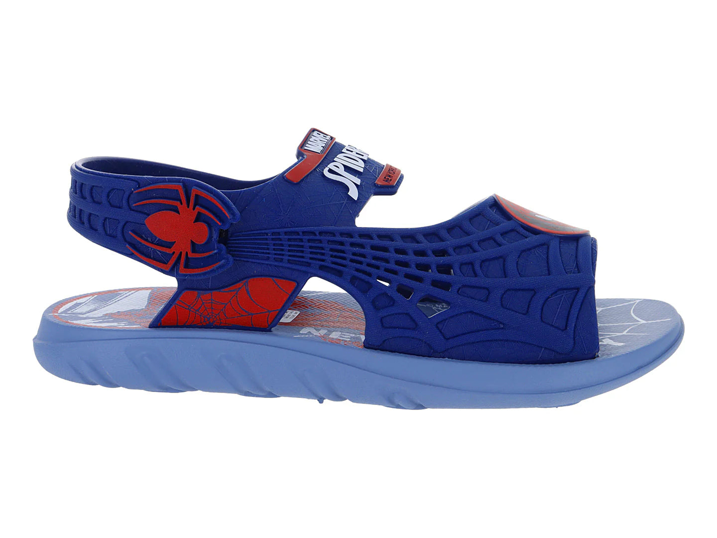 Sandalias Ipanema Disney Spider Man Azul y Rojo para Niño