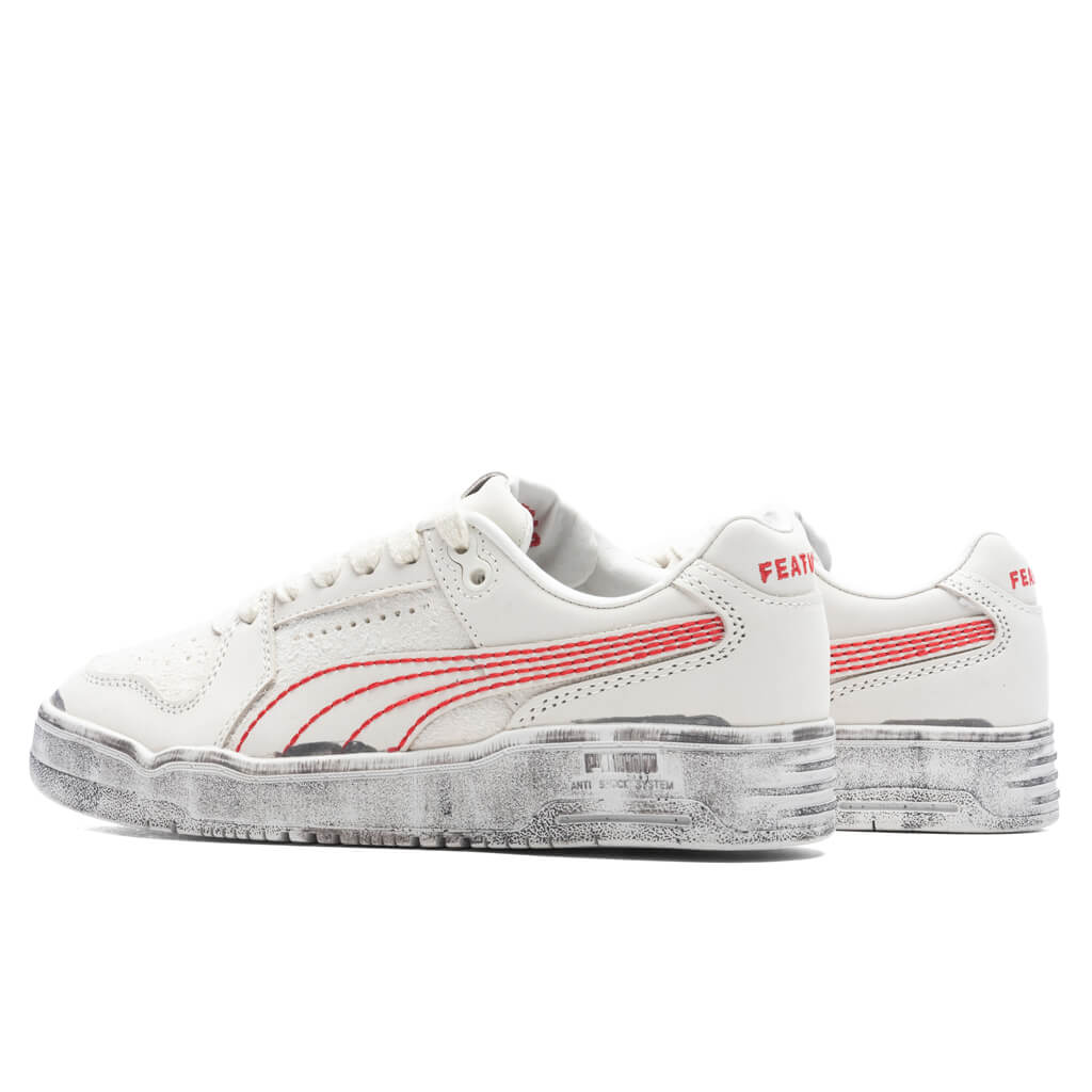 Puma x Feature Slipstream Lo Vapor Gray Pop Red