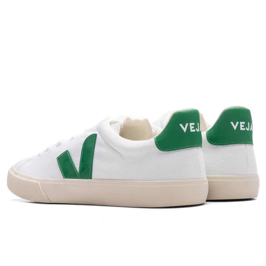Campo Canvas White Emeraude