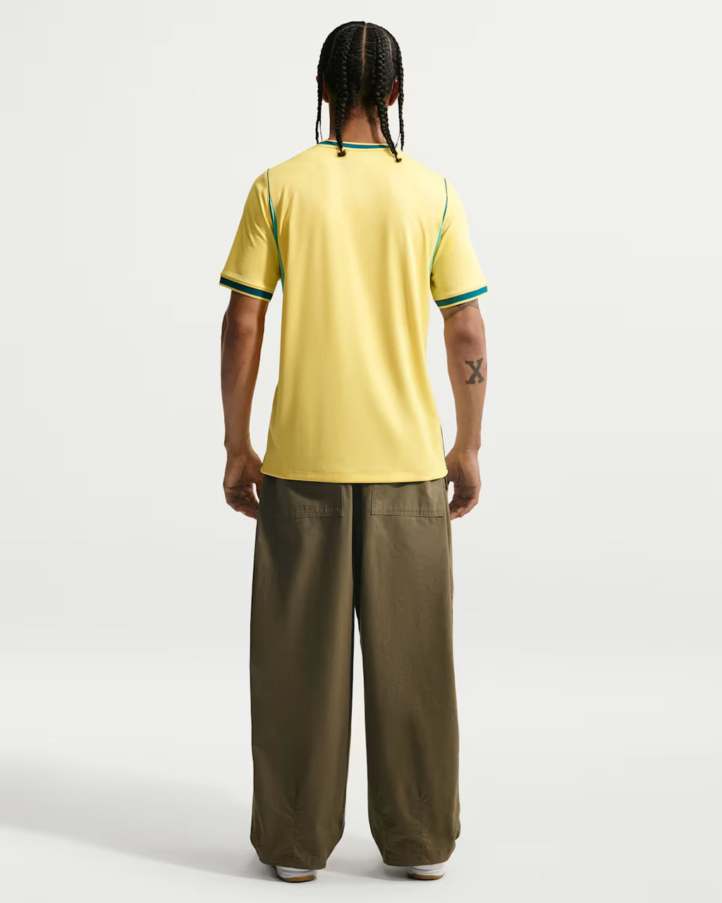 Nike Brazil Home Mens Soccer Jersey 2026 Yellow