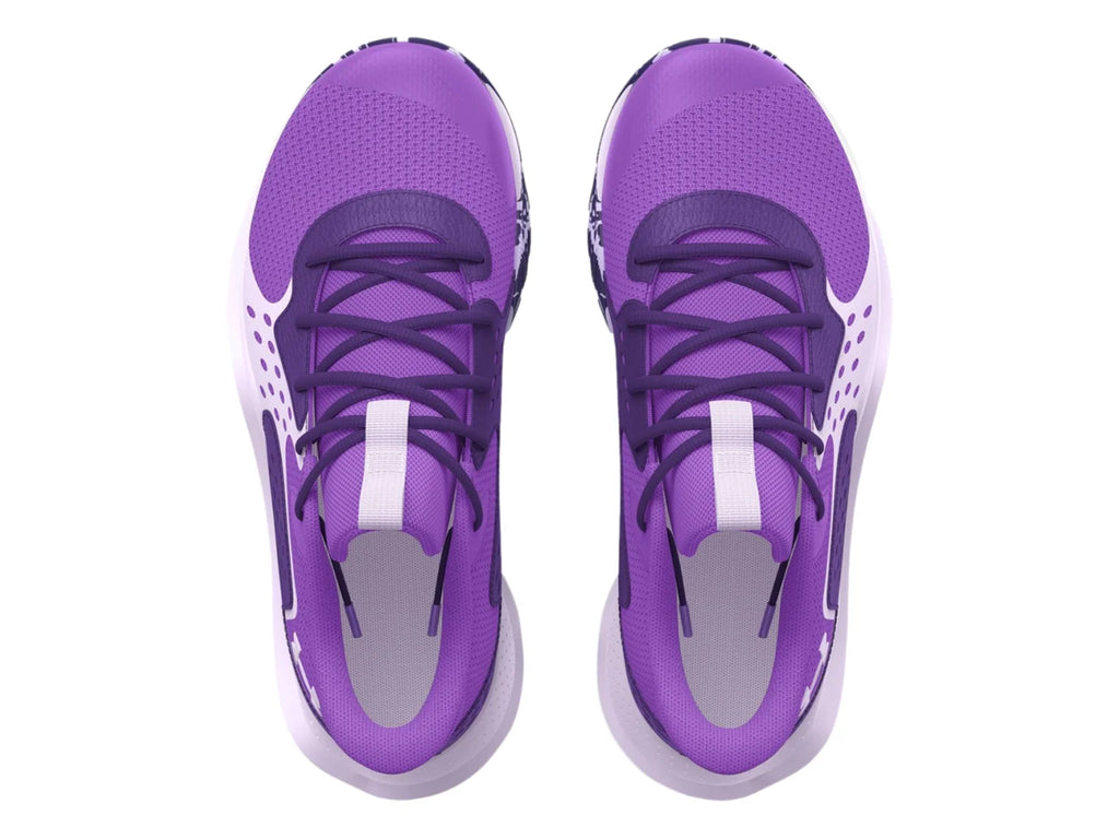Tenis Under Armour GS Jet 23 Morado para Niño