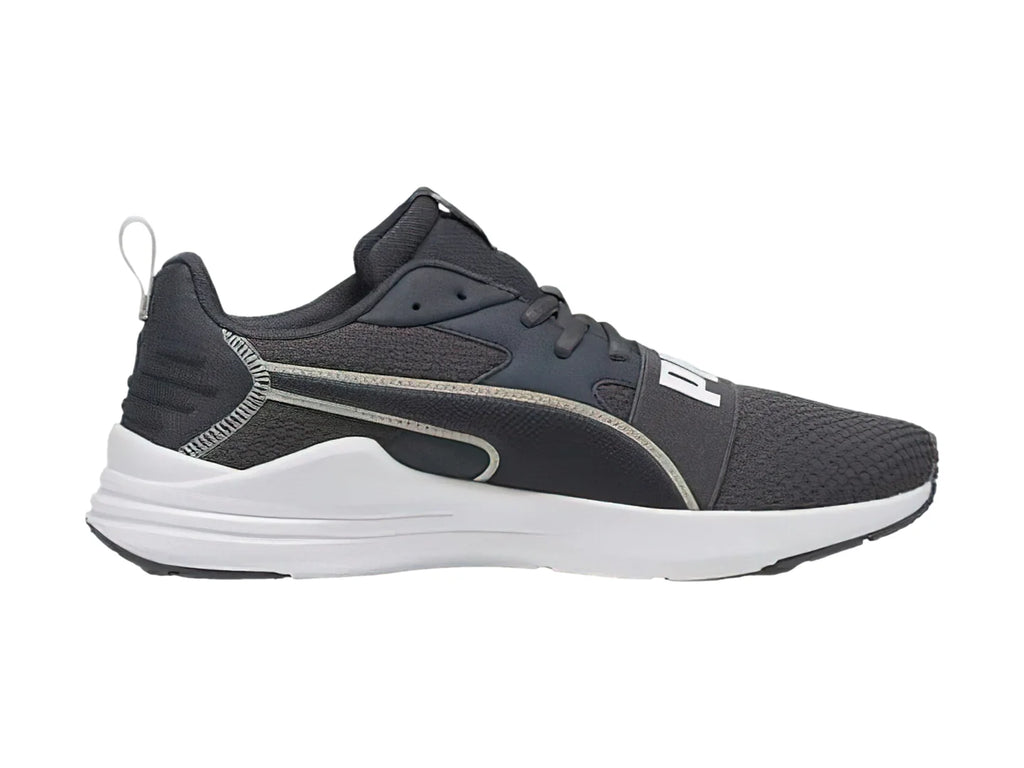 Tenis PUMA Wired Run Pure Blanco y Gris para Hombre