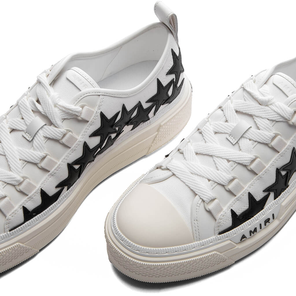 Stars Court Low White Black