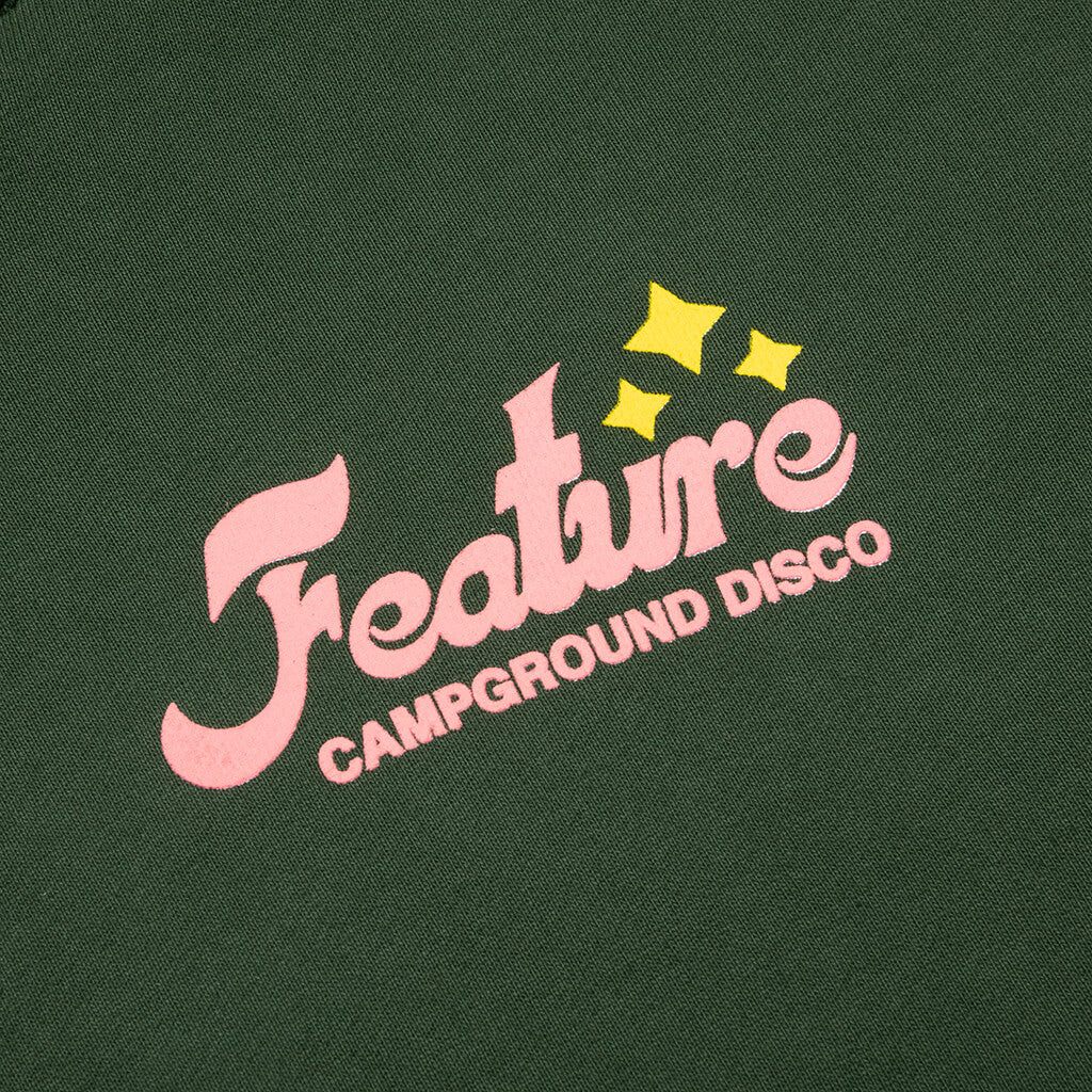 Campground Hoodie Dark Green