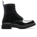Womens 1460 Patent Lamper Mono Black