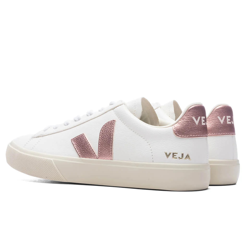 Womens Campo Chromefree Leather Extra White Nacre