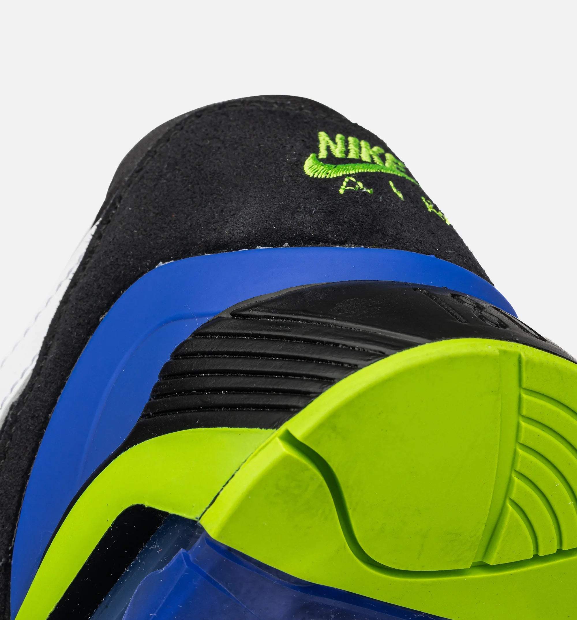 Air Max 180 Joker Mens Lifestyle Shoe Black White Action Green