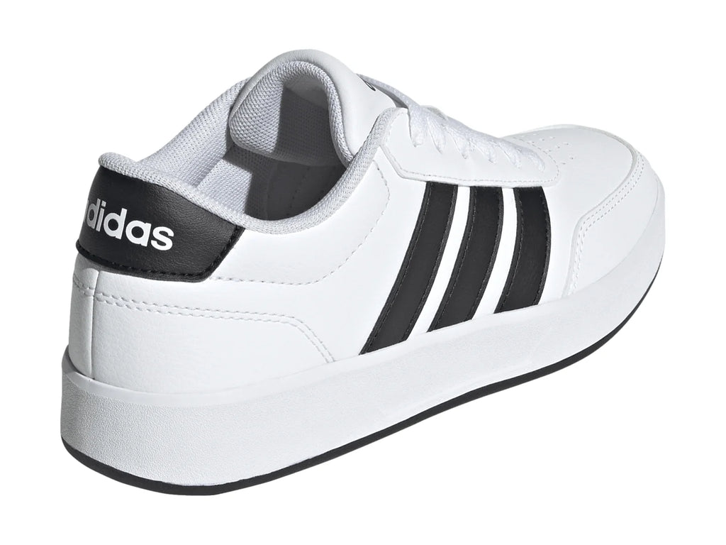 Tenis Adidas Breaknet 30 Blanco y Negro para Niño