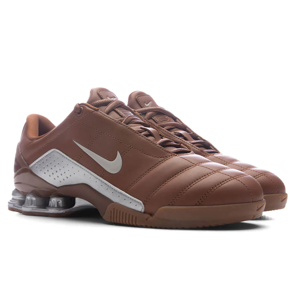 Womens Total 90 Shox Magia Pecan Metallic Silver Rustic