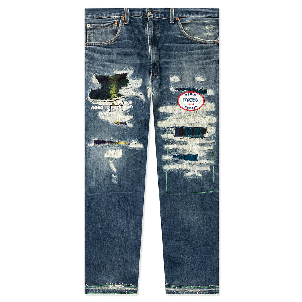 Denim Repair Pants Indigo