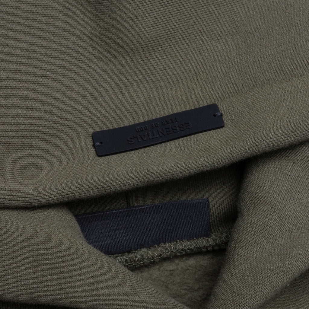 Fleece Hoodie Military