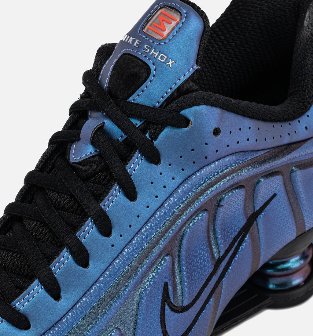 Shox R4 Mens Lifestyle Shoe Black Hot Punch
