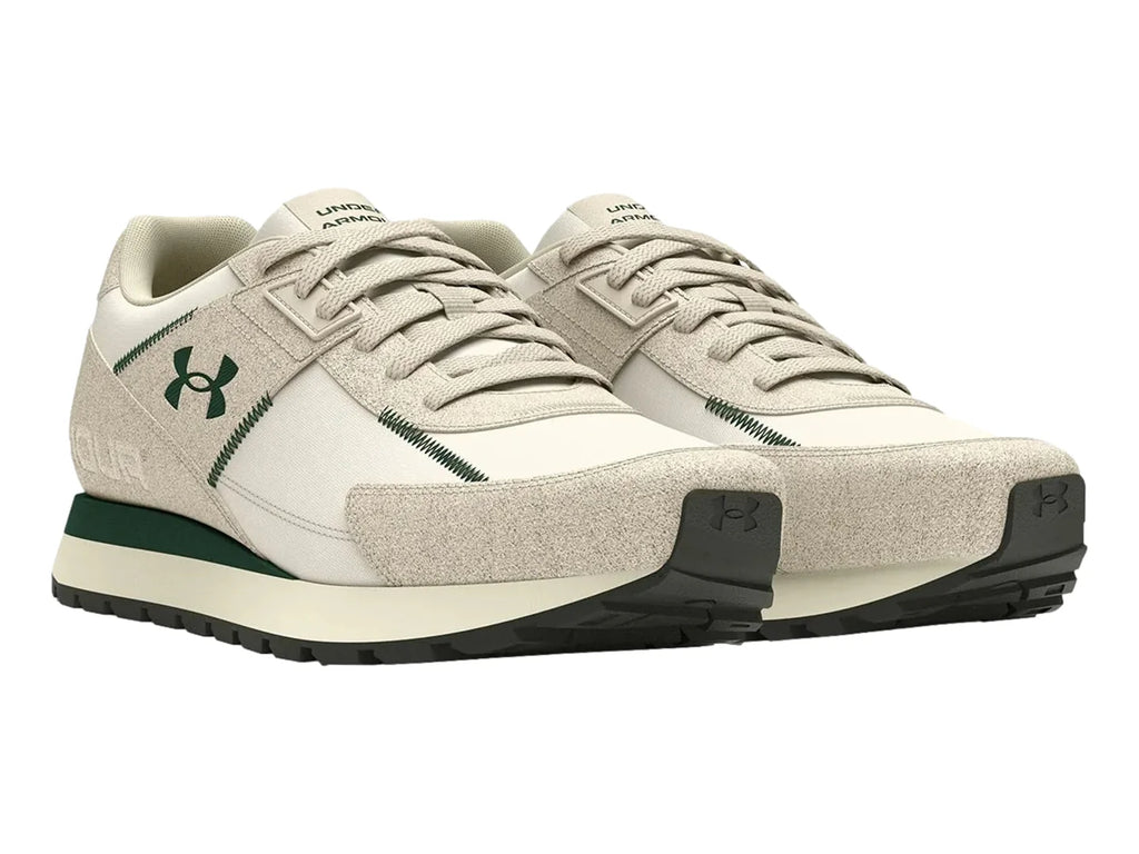 Tenis Under Armour Essential Runner Blanco Piedra para Hombre