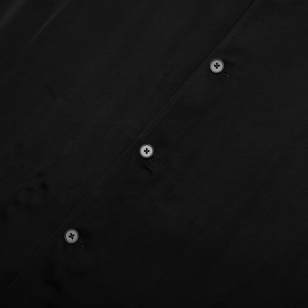 Fluid Viscose Shirt Black