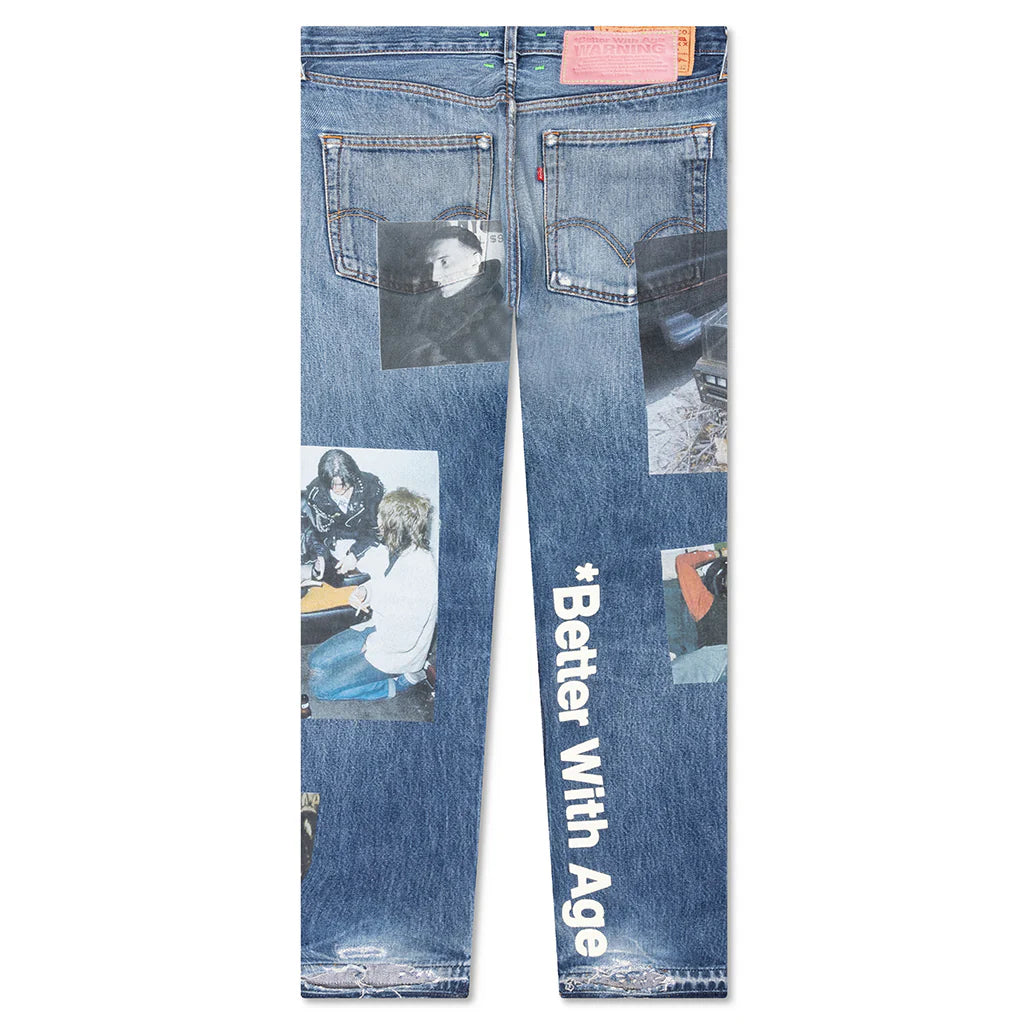 Tabloid Denim Pants Indigo