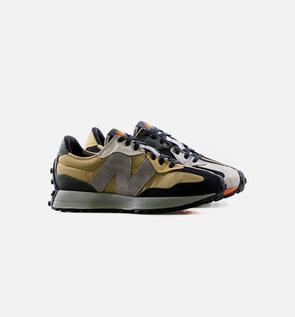 327 Mens Lifestyle Shoe Olive Black Grey
