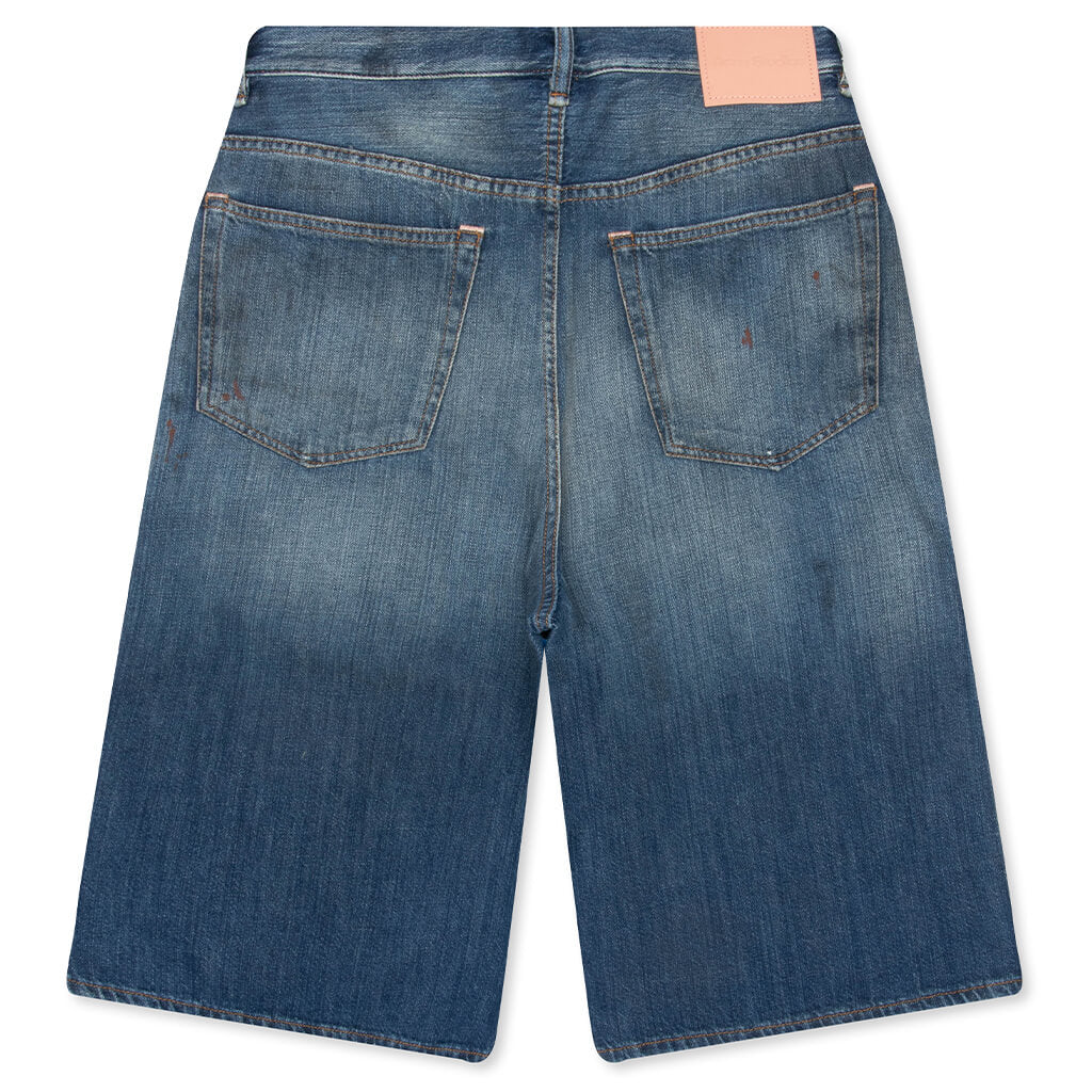 Denim Shorts Mid Blue