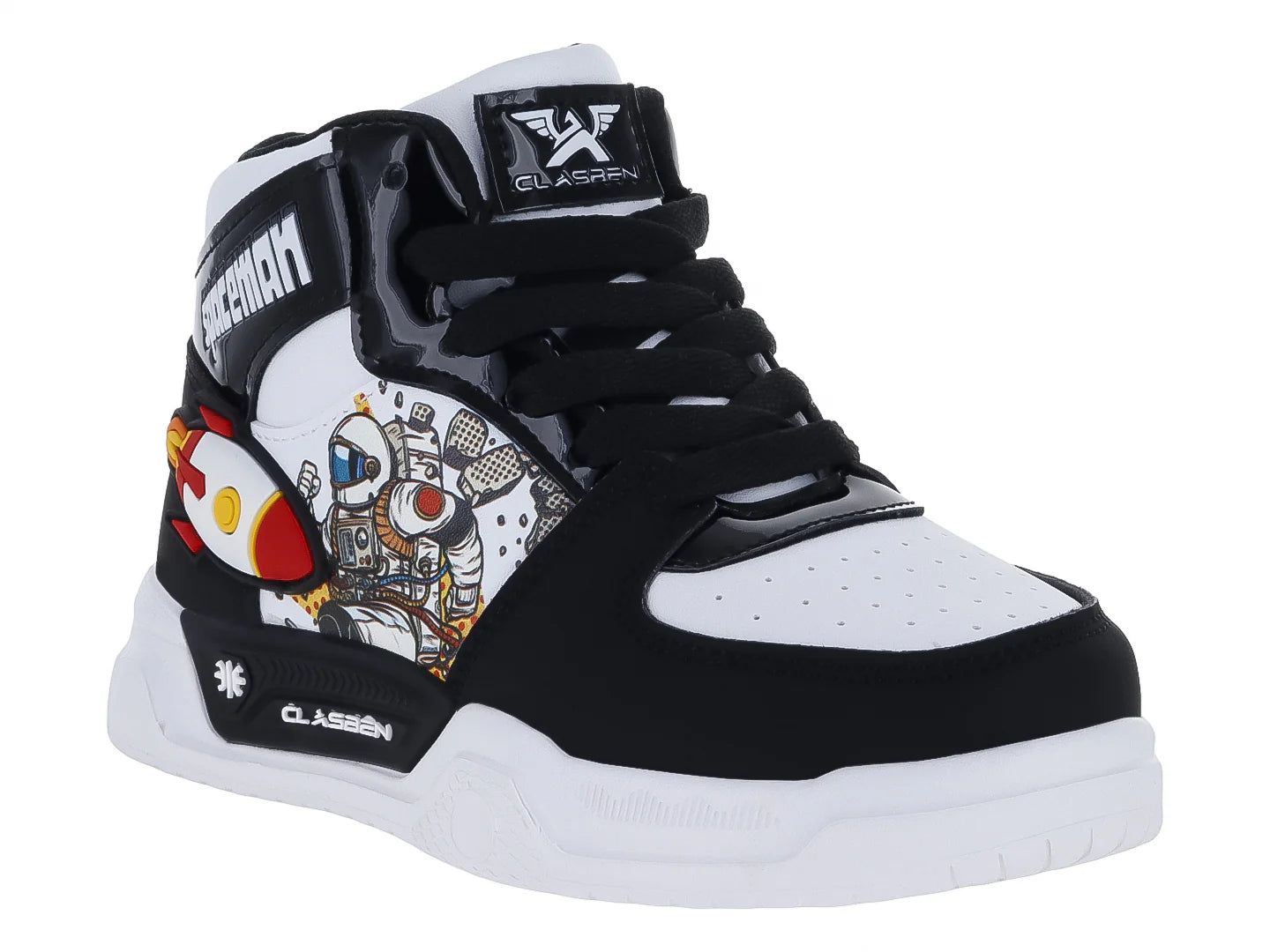Tenis Clasben Space Negro para Niño
