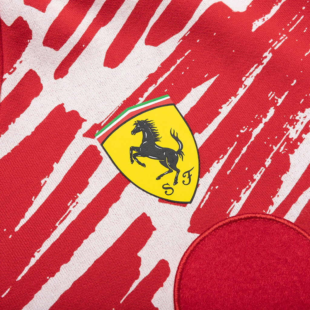 Puma x Joshua Vides Ferrari Hoodie Red