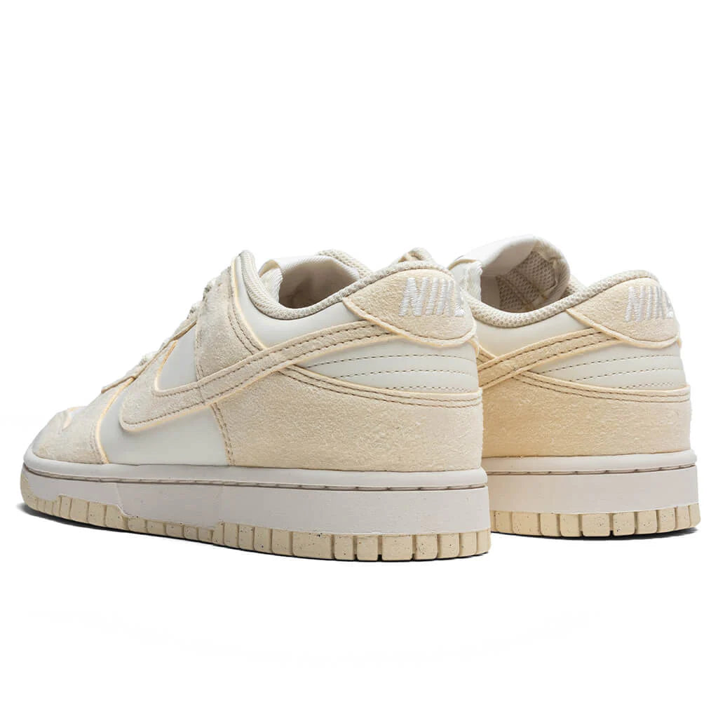 Womens Dunk Low Soft Pear Beach Pale Ivory White