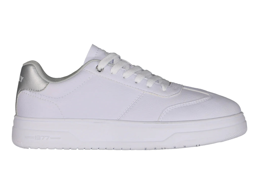 Tenis Charly Blanco y Plata para Mujer