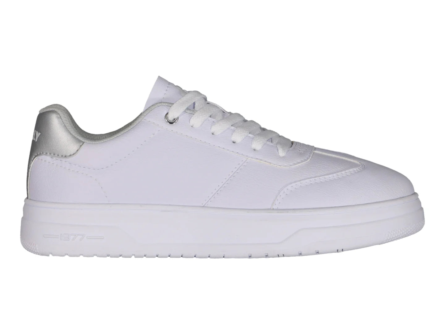 Tenis Charly Blanco y Plata para Mujer
