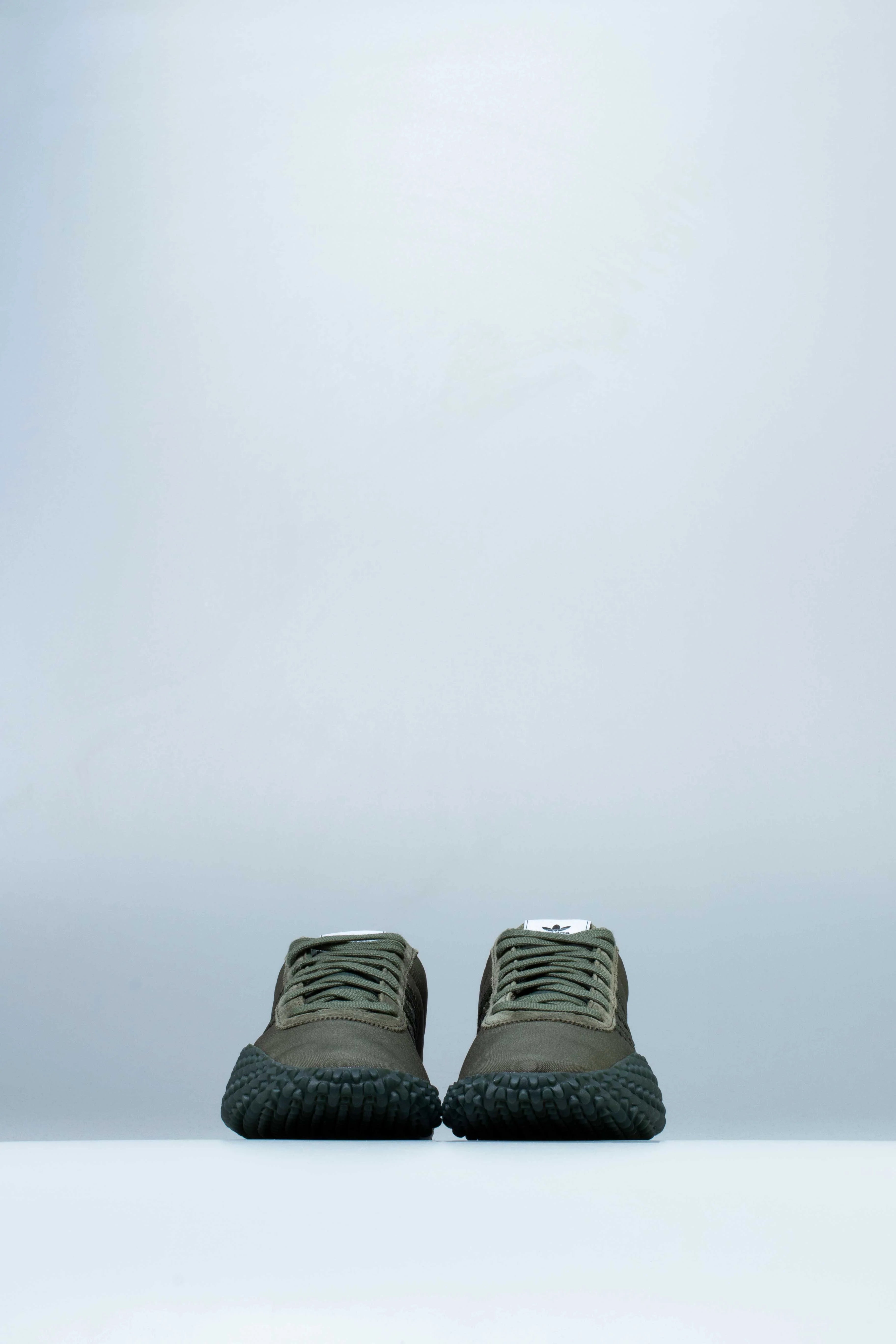 adidas Kamanda X CP Company Mens Shoe Olive Military Green Grey