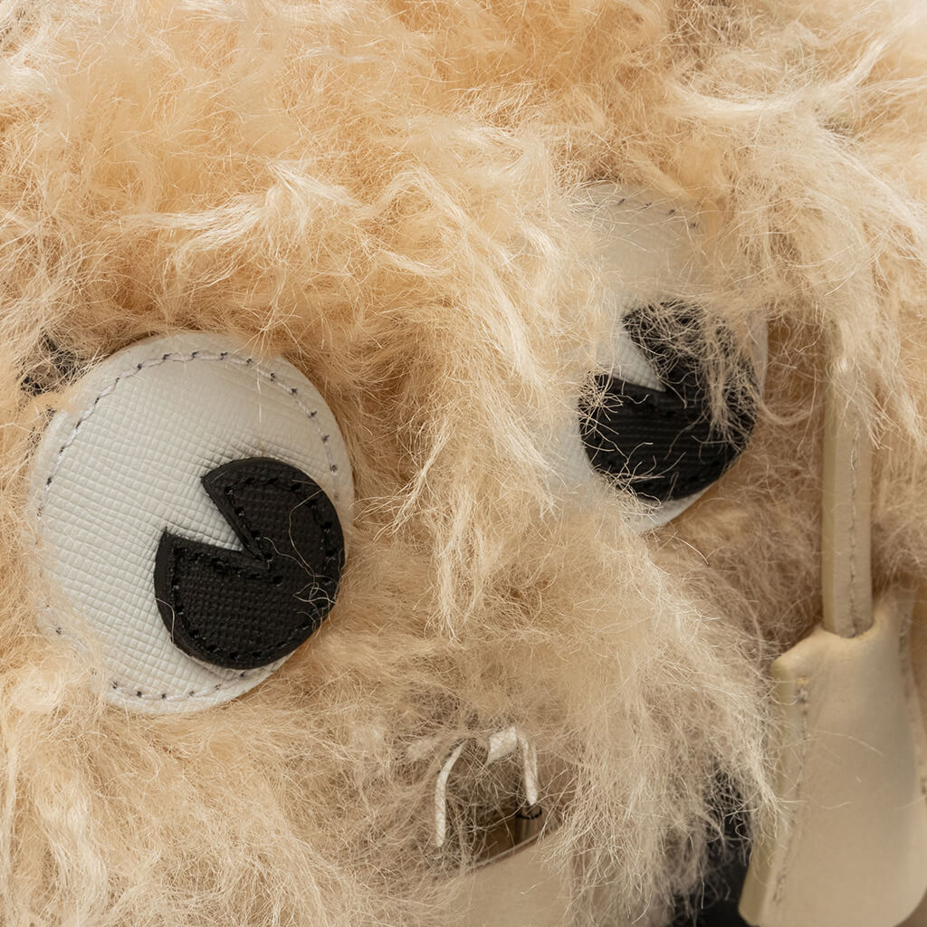 Readymade x Dr Woo Fur Monster Bag Tan