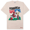 Feature x CRTFD Psychedelic Super Bowl T Shirt Natural