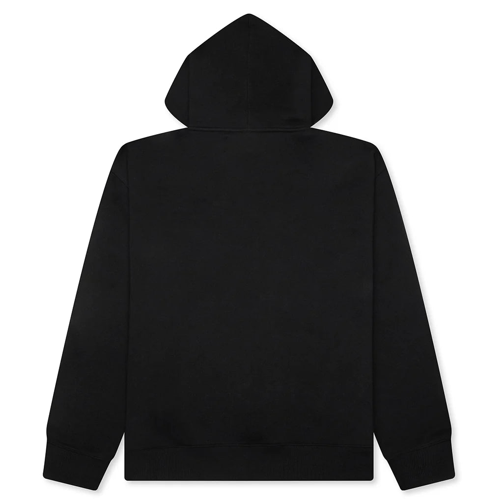 All City Zip Up Hoodie Black