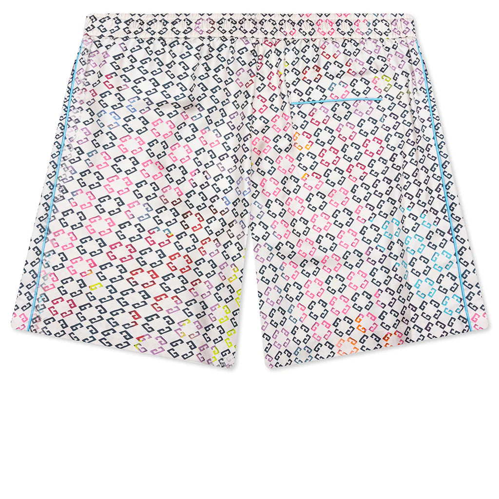 Monogram 72 Silk Pyjamas Shorts Multicolored