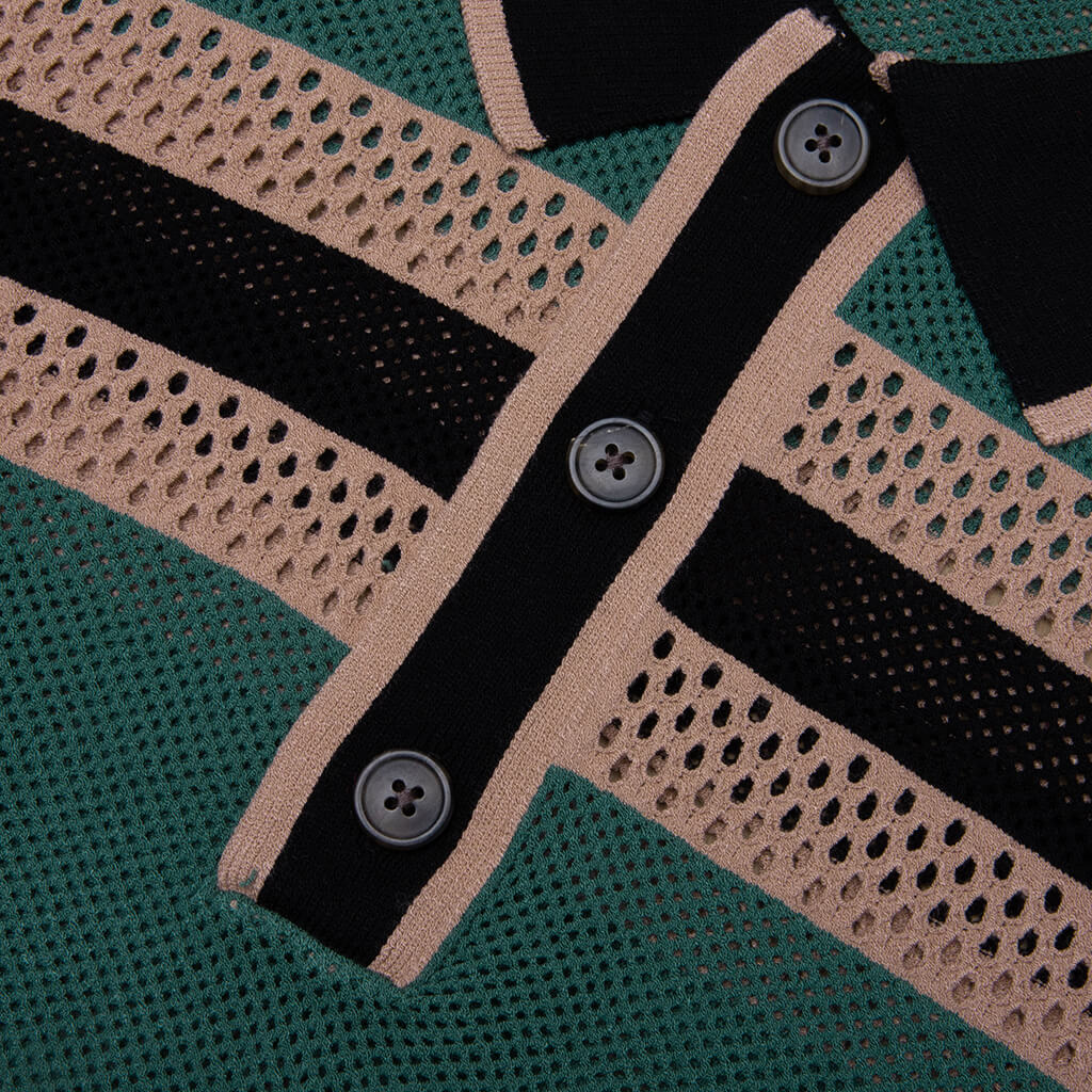 Mercy Stripe 3701 MK Polo Pine