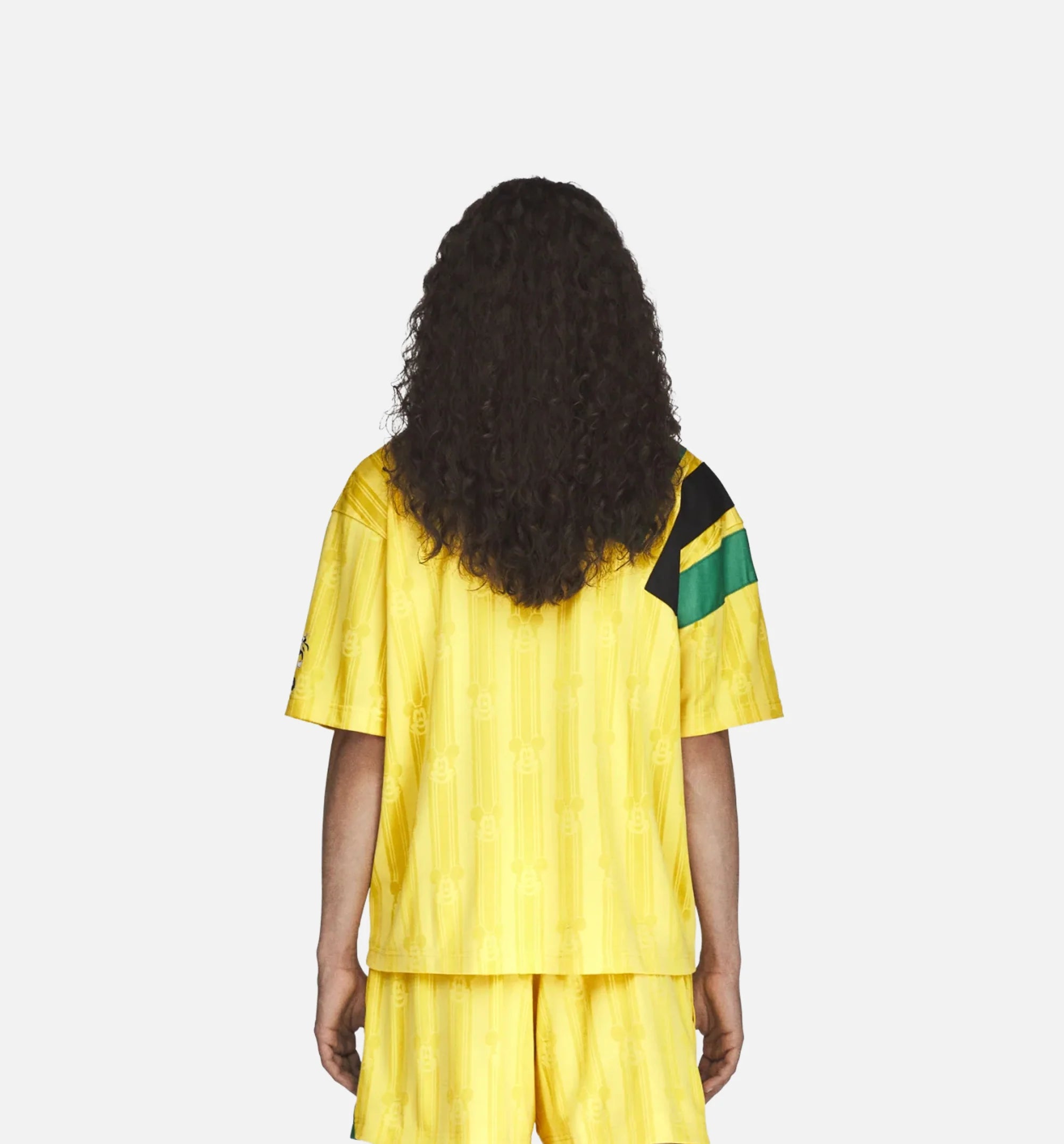 Originals x Brain Dead By Disney Mens Jersey Yellow Green Black