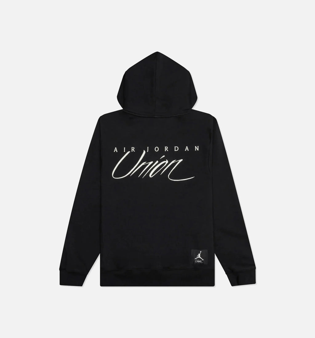 Union Fleece Mens Hoodie Black