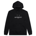 Printed Felpa Slim Fit Hoodie Black