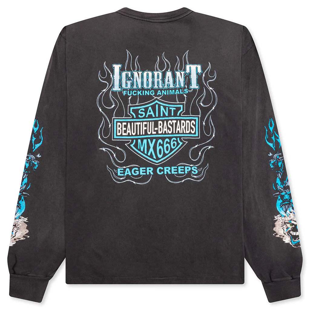 Beautiful Bastards L S Tee Black