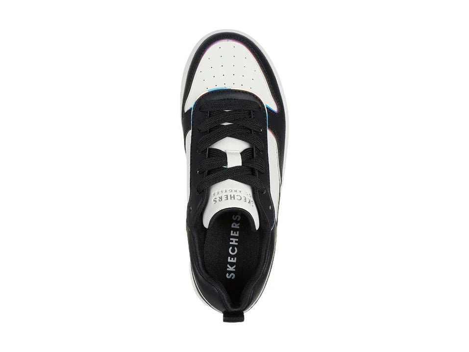 Tenis Skechers Court Hi Air Negro para Niña