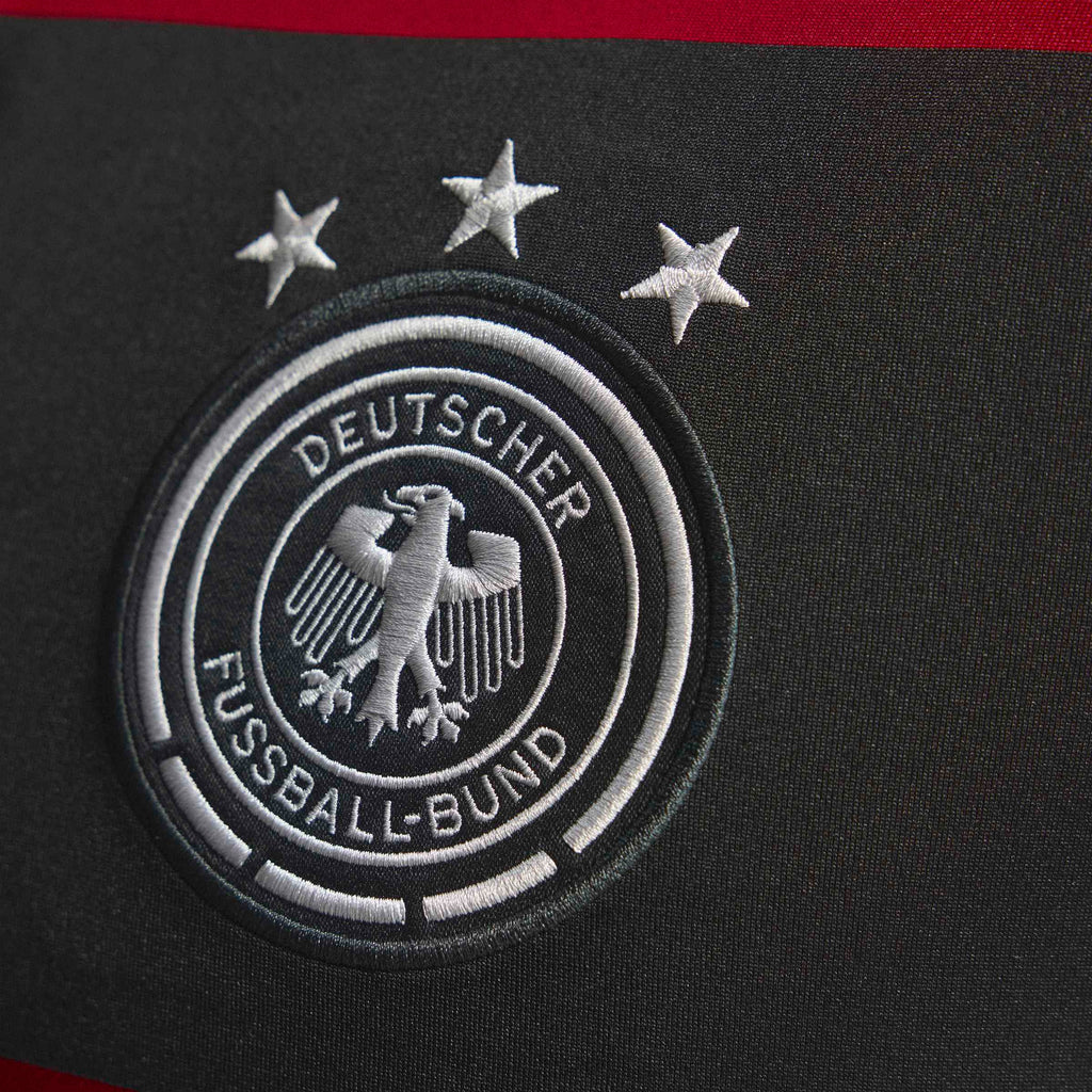 adidas Germany Away 2014 Mens Soccer Jersey Black Red White